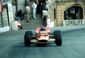 Monaco GP, 18 May 1969 Winner Graham Hill(GBR), Lotus 49B