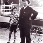 Ettore Bugatti com o seu filho Roland em 1933