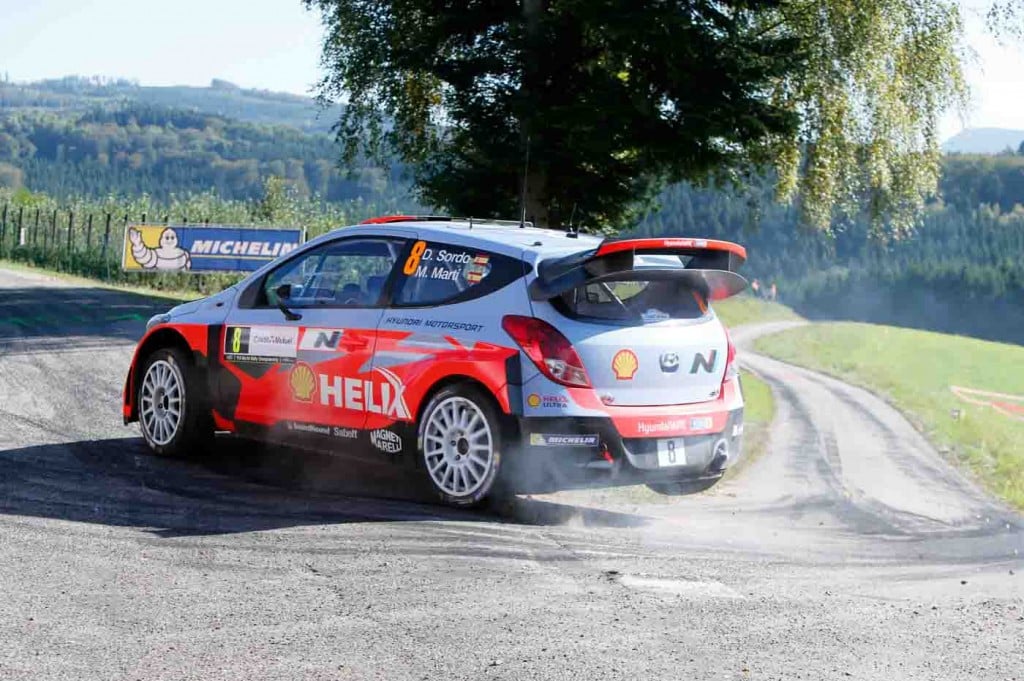 Dani Sordo é o melhor entre os Hyundai