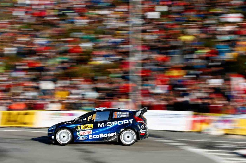 Mikko Hirvonen voltou ao pódio de uma prova do WRC