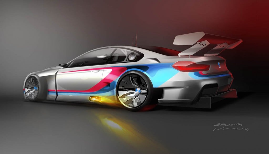 O BMW M& GT3 é baseado no M6 Coupé de produção em série