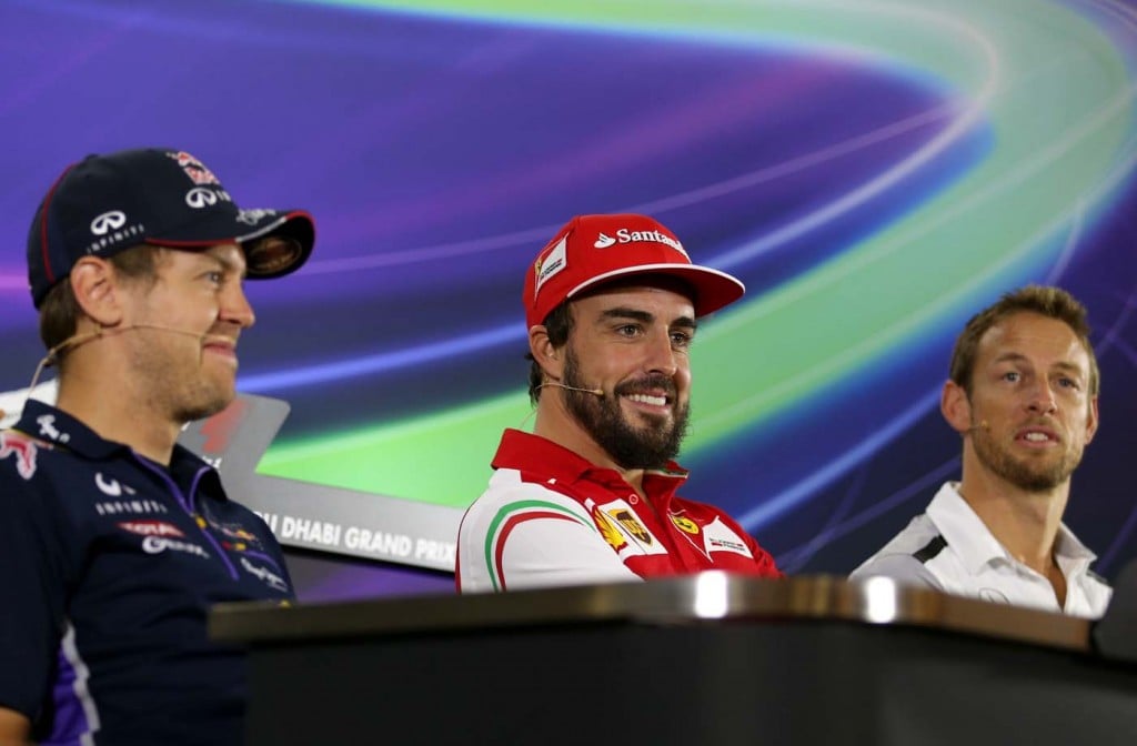 Entre Vettel, Alonso e Button, apenas o alemão tem o futuro publicamente definido