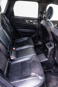 O amplo espaço interior, inclusivamente atrás, é um atributo comum a todos os XC60 da nova geração