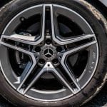 As bonitas jantes de 18" são um extra incluindo na opcional Linha AMG